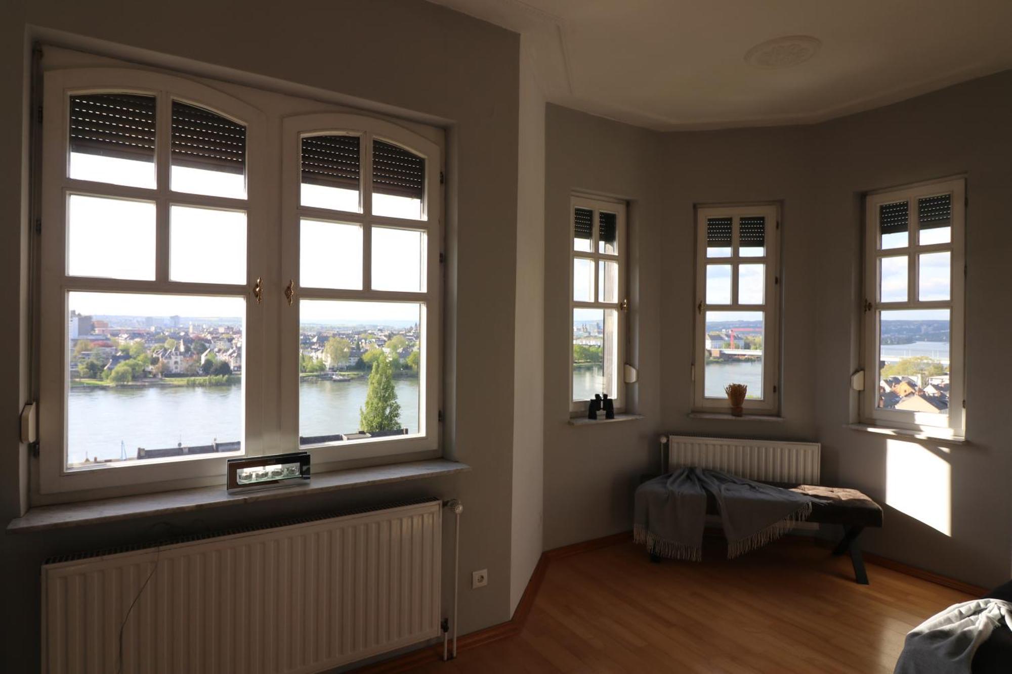 Appartement -residenz Josephine- Atemberaubender Rheinblick Bis Zum Deutschen Eck *