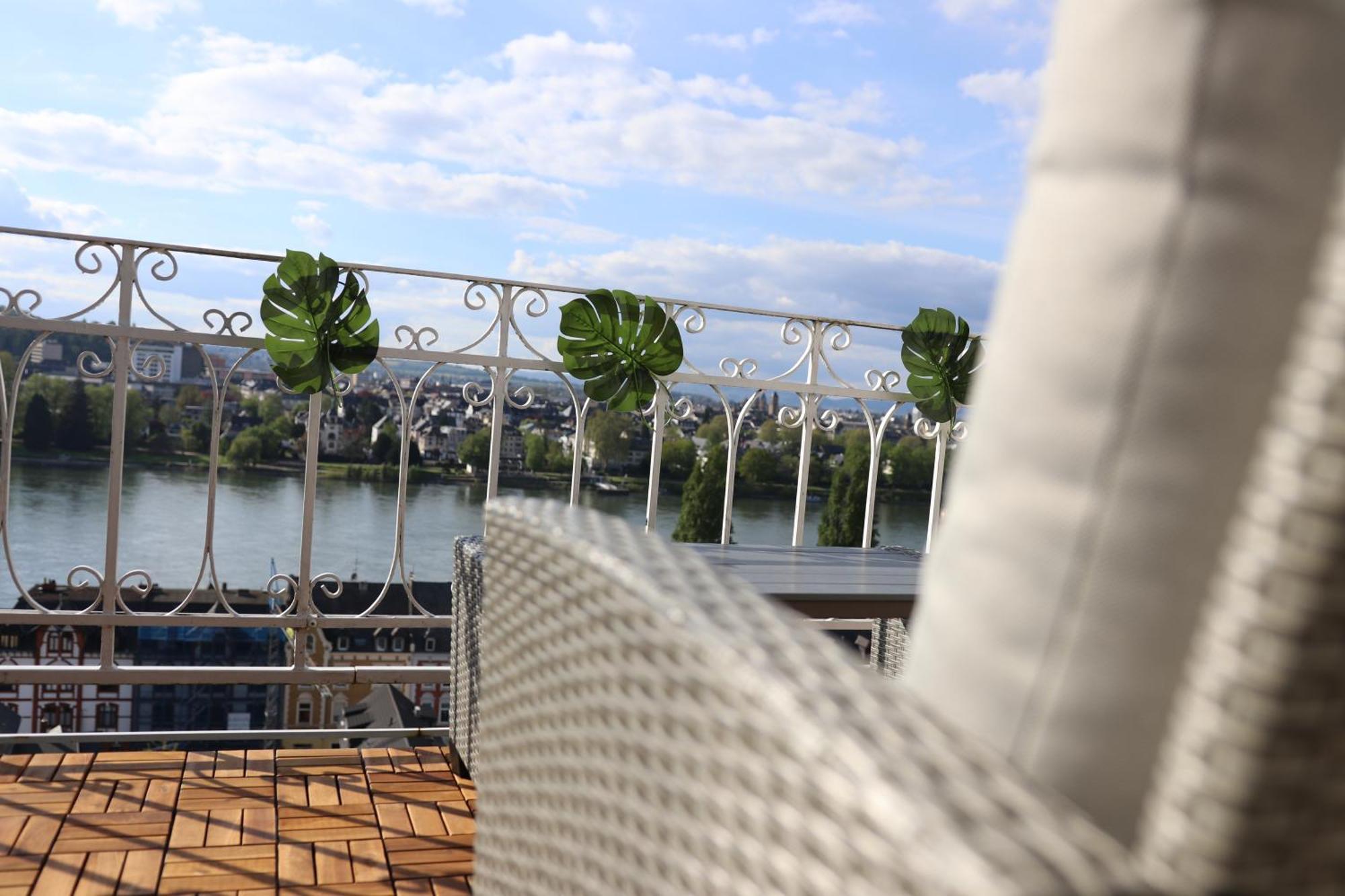 -residenz Josephine- Atemberaubender Rheinblick Bis Zum Deutschen Eck * Koblenz (Rhineland-Palatinate)