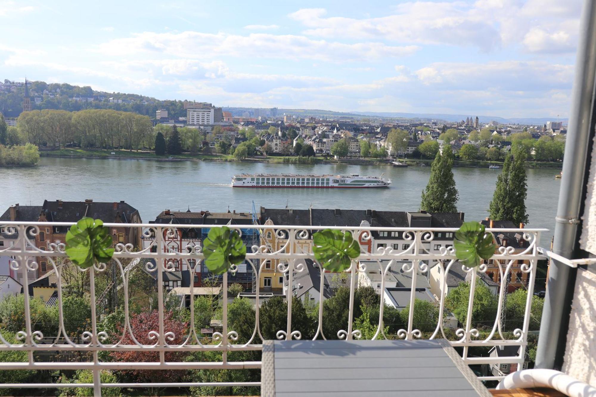 -residenz Josephine- Atemberaubender Rheinblick Bis Zum Deutschen Eck *