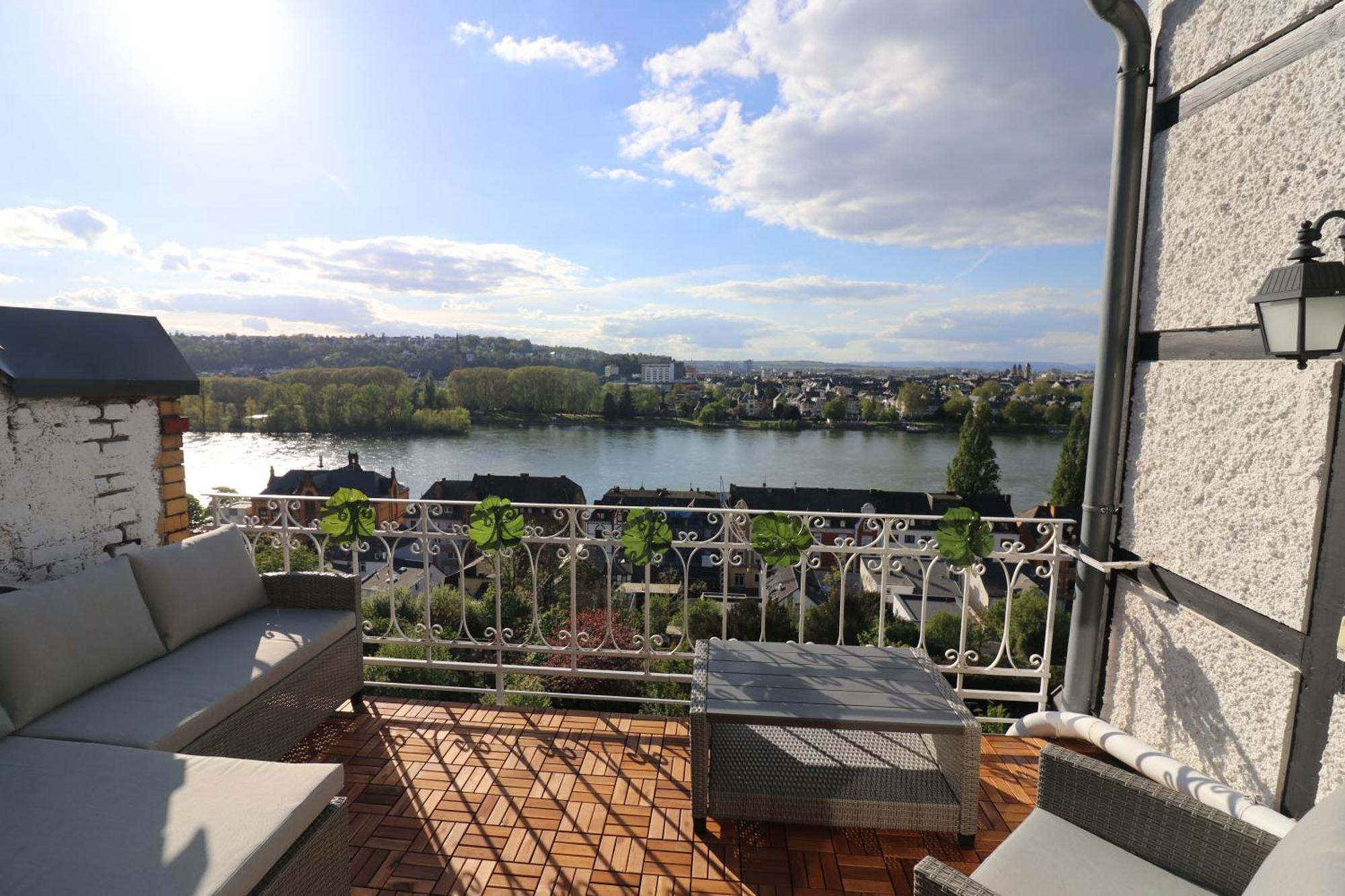 -residenz Josephine- Atemberaubender Rheinblick Bis Zum Deutschen Eck