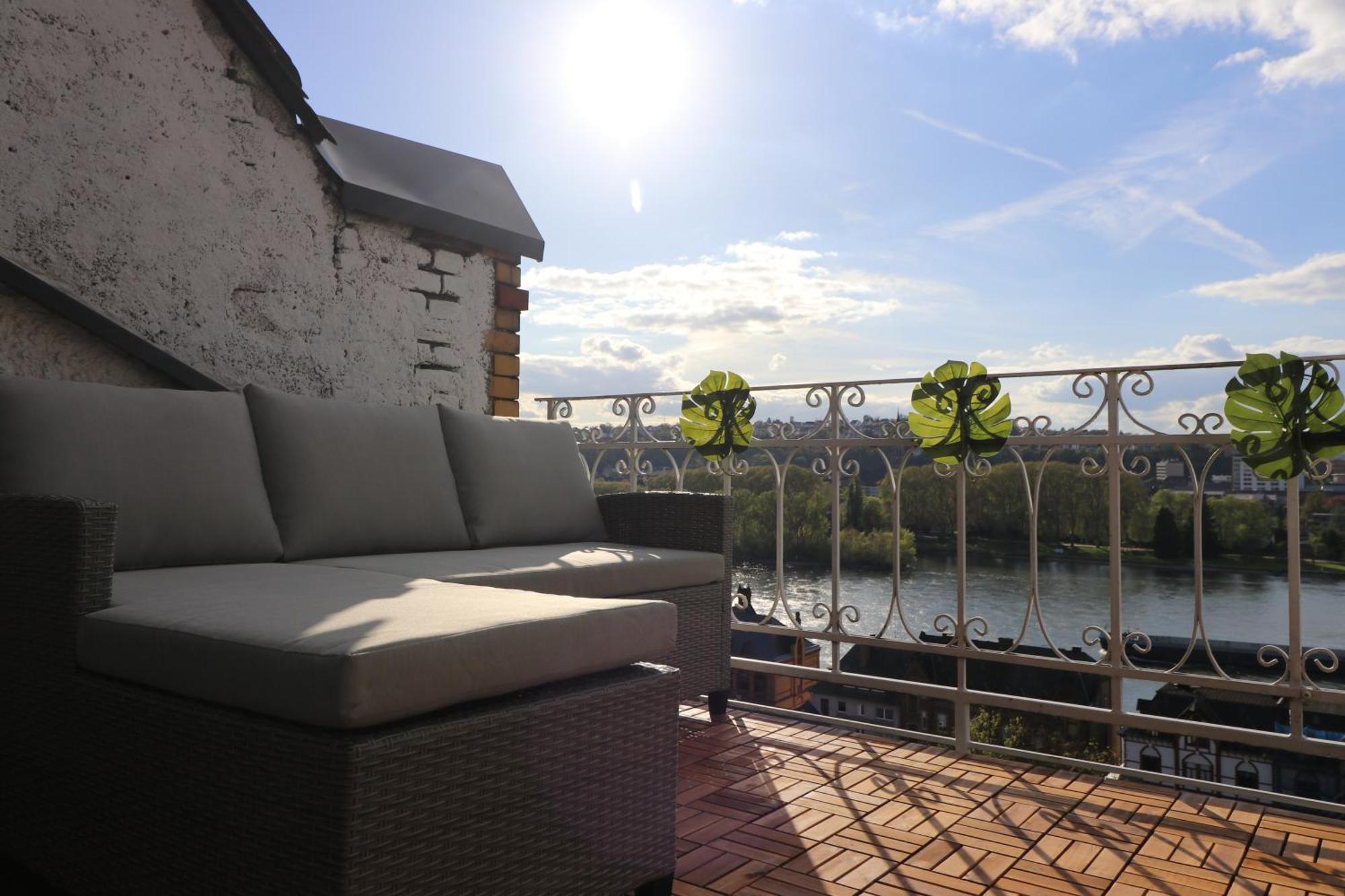 -residenz Josephine- Atemberaubender Rheinblick Bis Zum Deutschen Eck