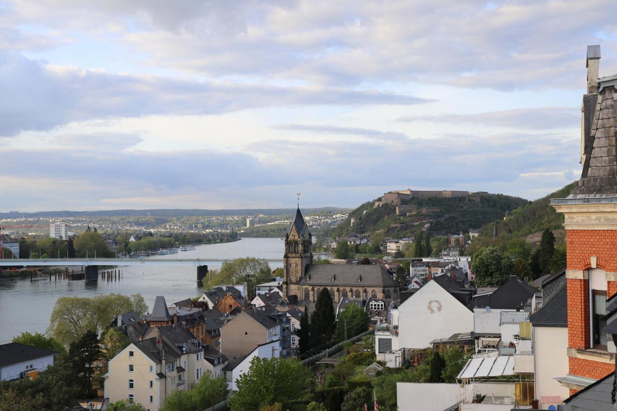 Appartement -residenz Josephine- Atemberaubender Rheinblick Bis Zum Deutschen Eck *